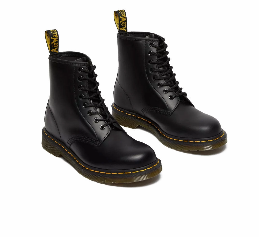 Enhanced grip Abrasion Resistant Toe Cap 1460 Smooth Leather Lace Up Boots