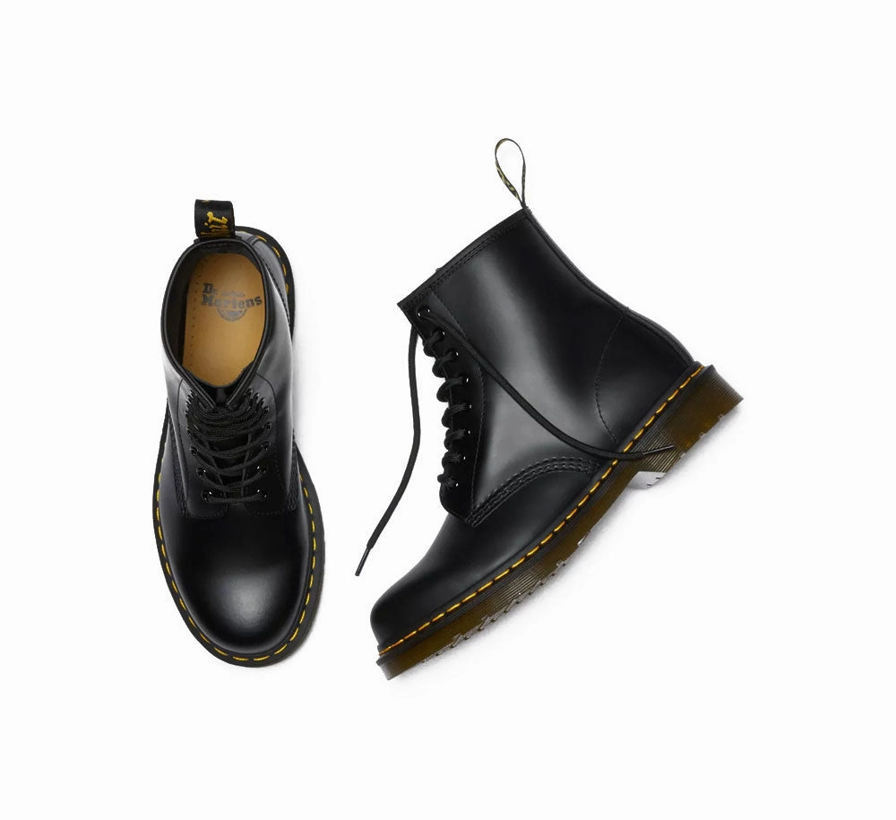 elegant design 1460 Smooth Leather Lace Up Boots