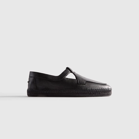 Giorgio Armani & Kith Espadrilla - Deer Black Waxed Finish