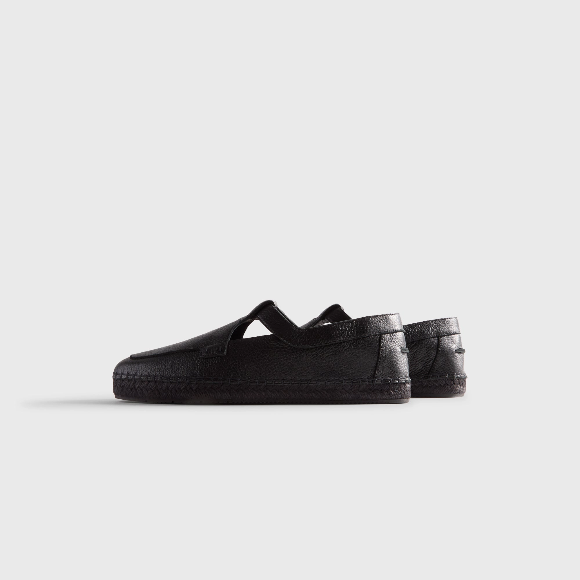Giorgio Armani & Kith Espadrilla - Deer Black Toe Clear Bold Path