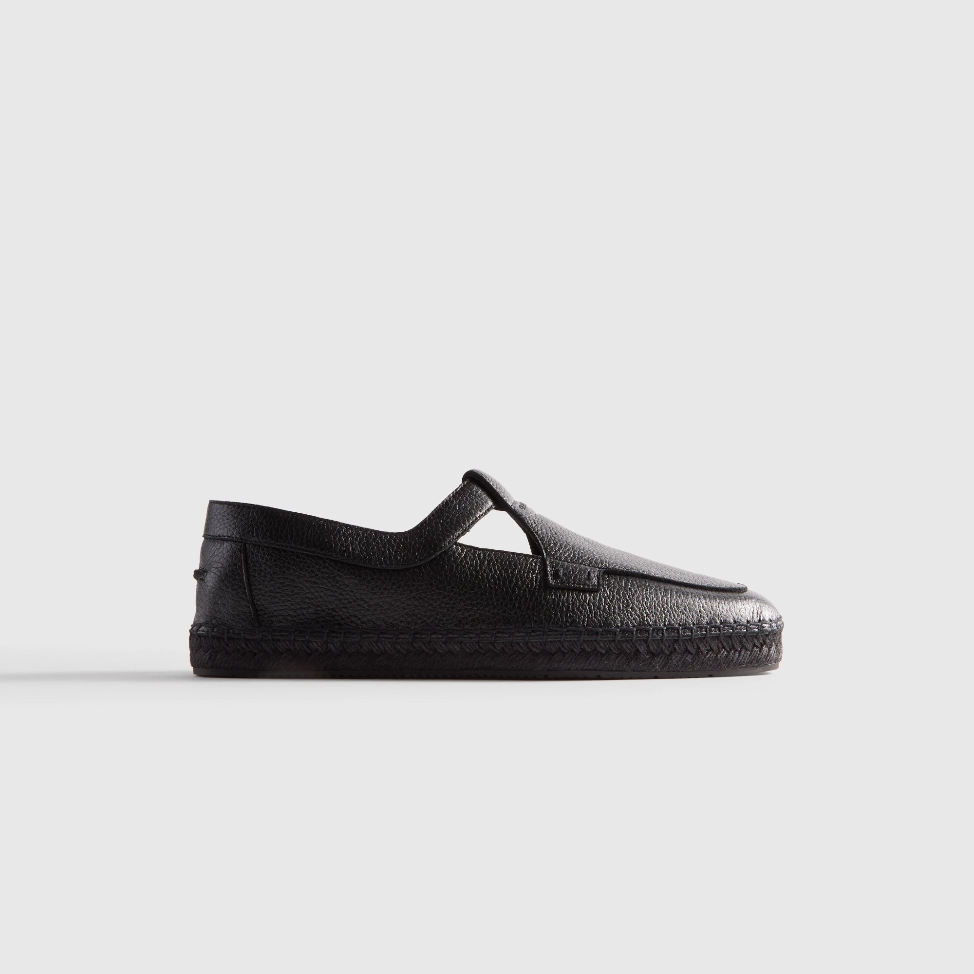 Giorgio Armani & Kith Espadrilla - Deer Black Waxed Finish