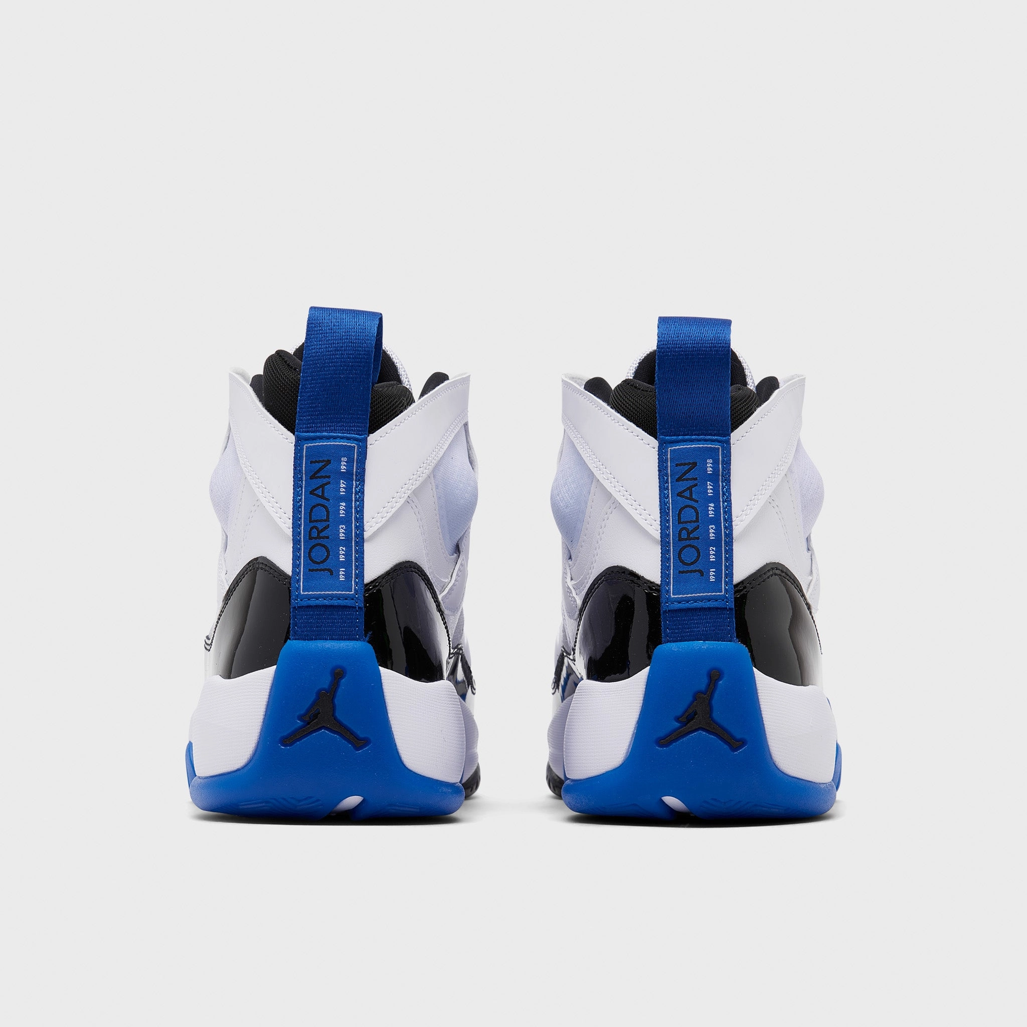 Supportive arch Jordan Jumpman Two Trey White / Game Royal - Black