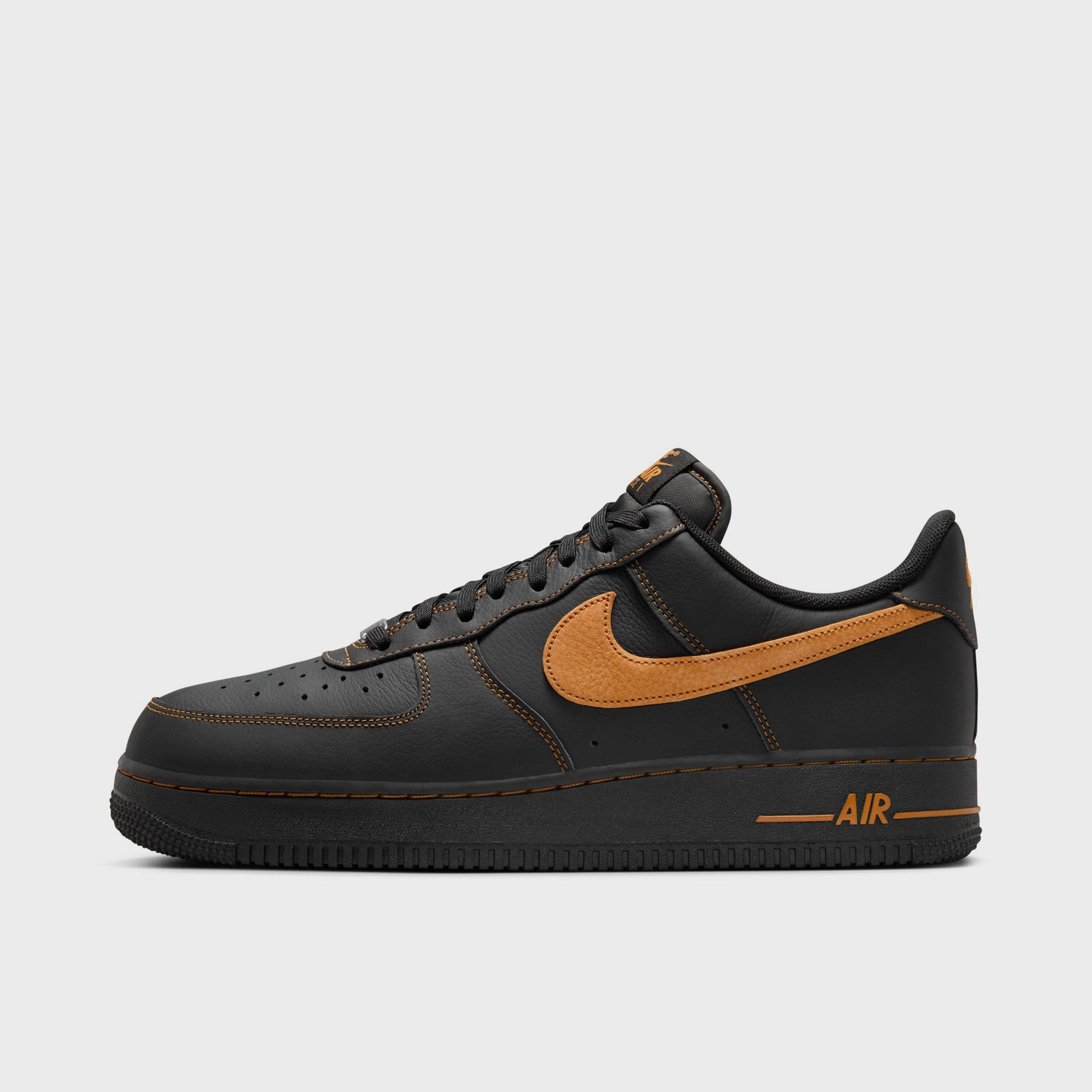Quick Mode Seamless Inner Sock Nike Air Force 1 '07 LV8 Black / Desert Ochre