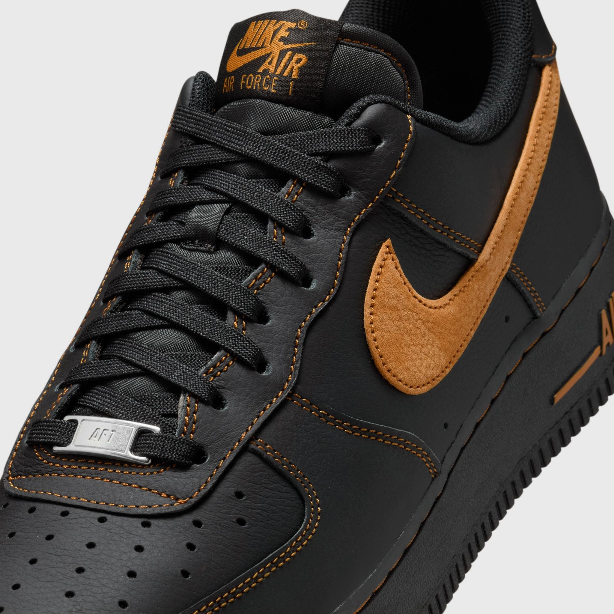 Nike Air Force 1 '07 LV8 Black / Desert Ochre High   Top Style