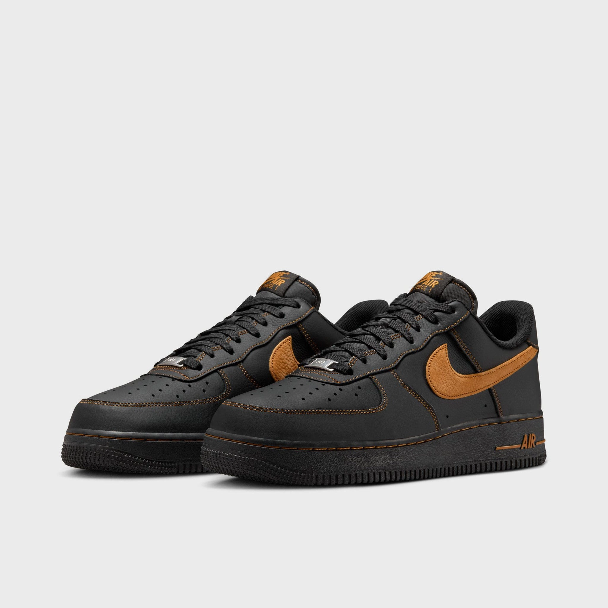 Nike Air Force 1 '07 LV8 Black / Desert Ochre Fast Game Fast Comfort