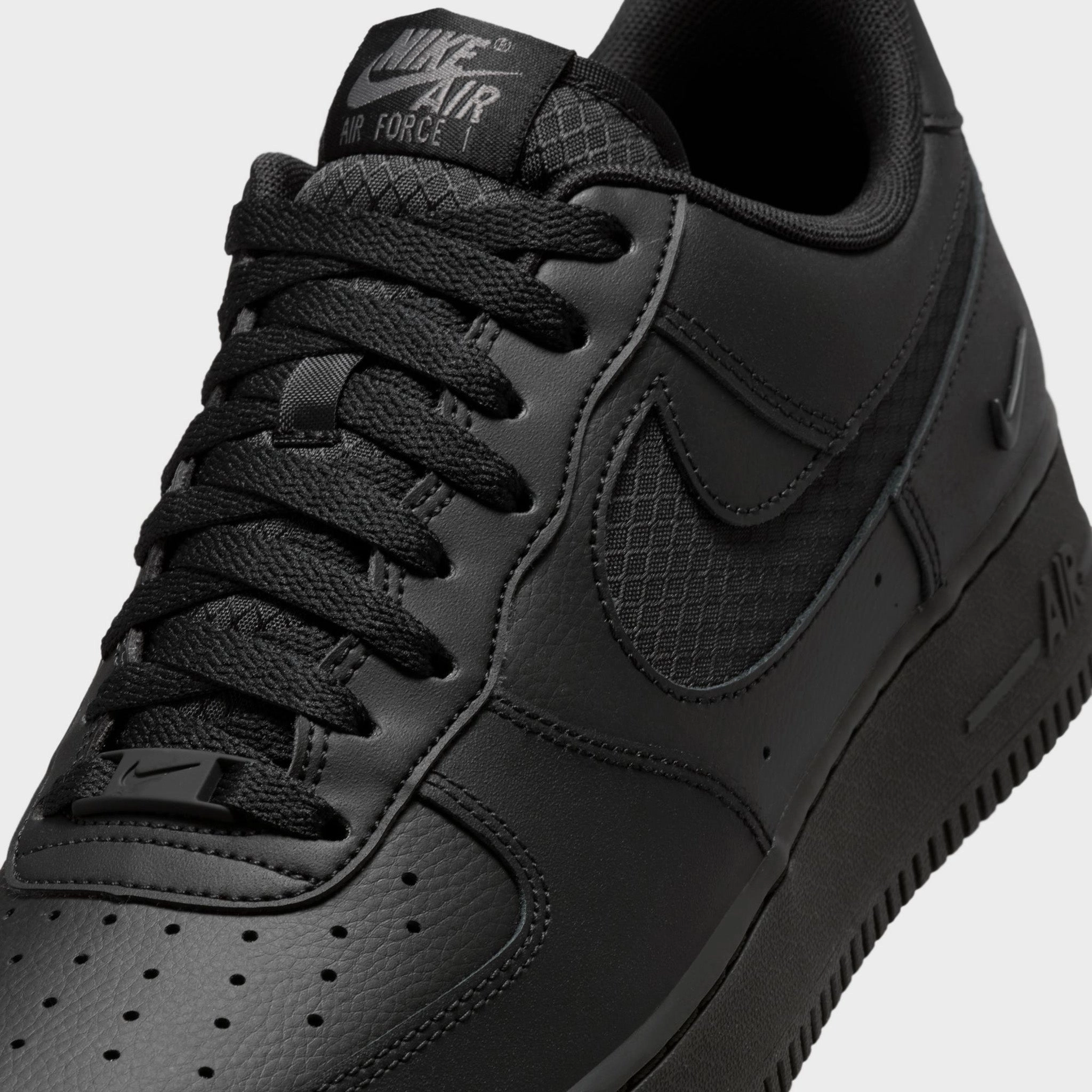 Nike Air Force 1 '07 LV8 Black / Black - Anthracite Hyper Elastic Torsion System