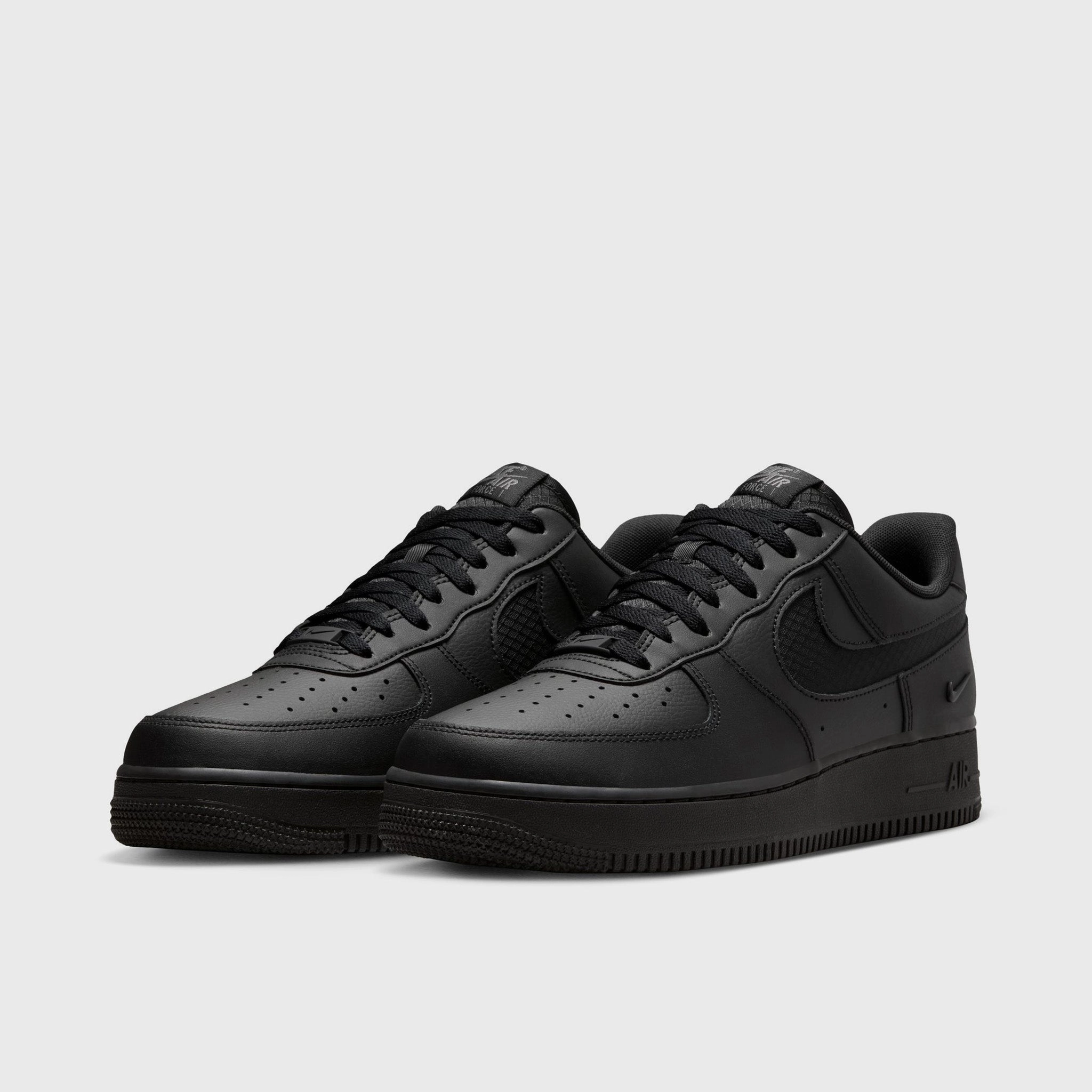Nike Air Force 1 '07 LV8 Black / Black - Anthracite Rebound Booster Tensile Fiber Weave