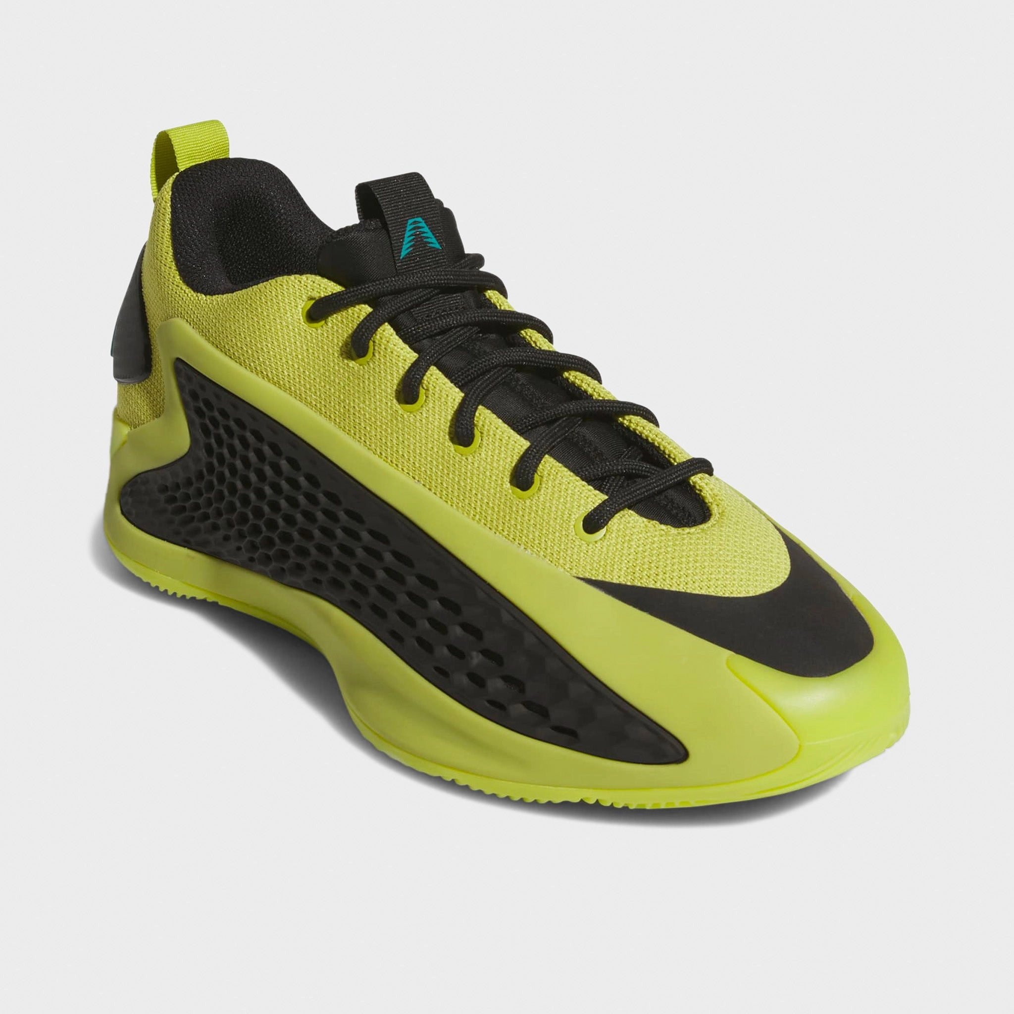 adidas Anthony Edwards 1 Low / Pre-Loved Lime Athlete Performance Layer Sharp Movement