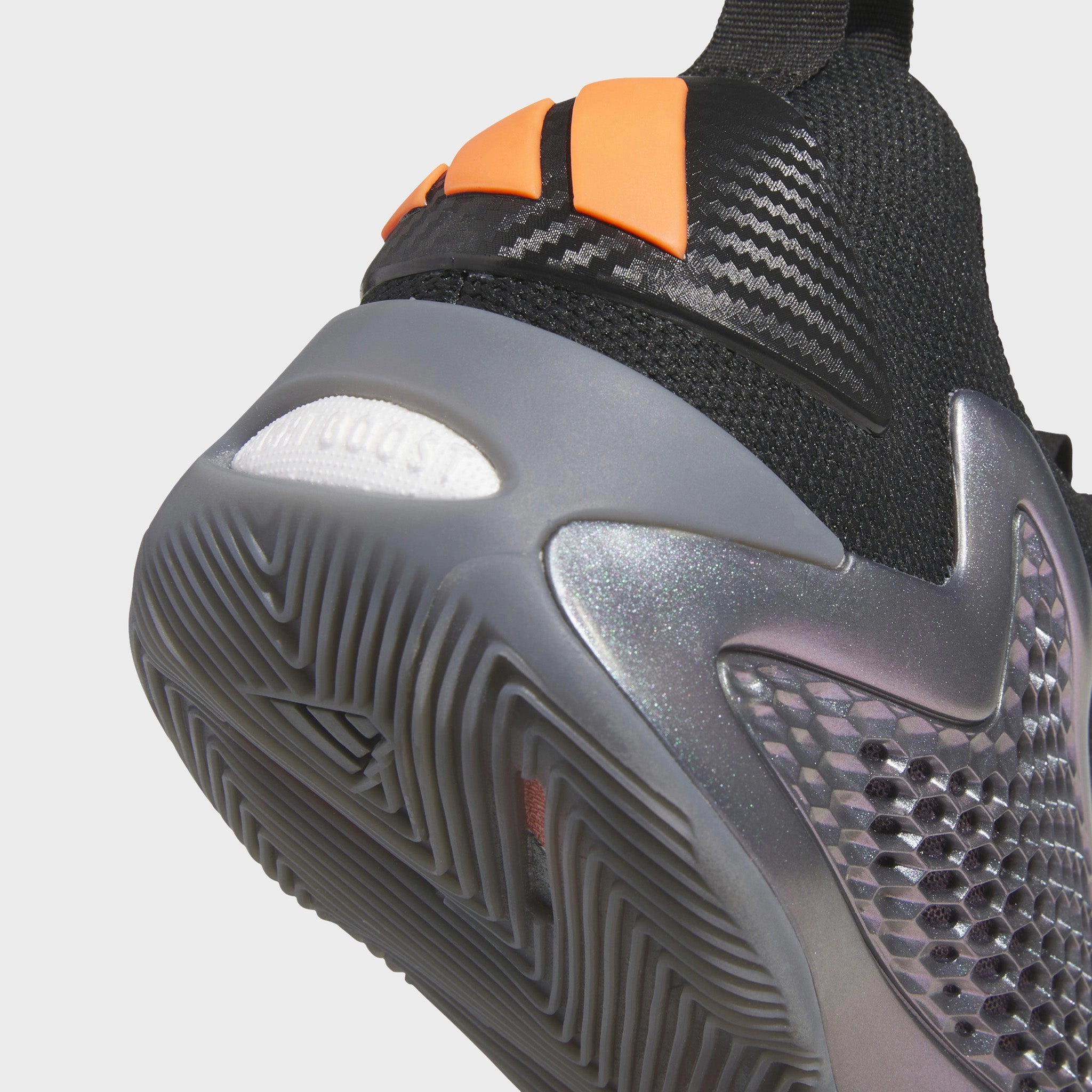 Comfortable Fit System adidas Anthony Edwards 1 Low Grey / Black - Orange