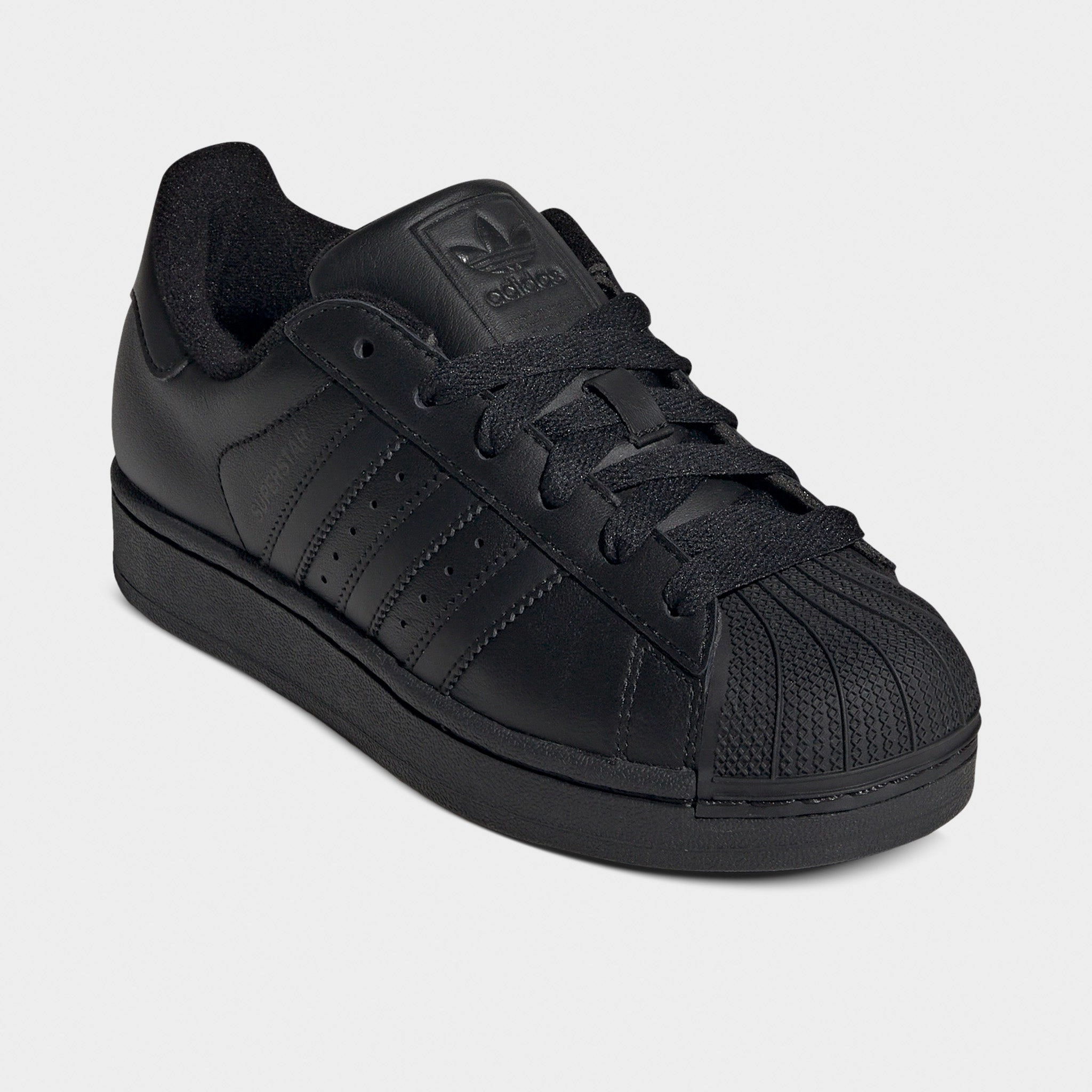 adidas Juniors' Superstar II Core Black / Core Black - Core Black High Energy Stylish Look