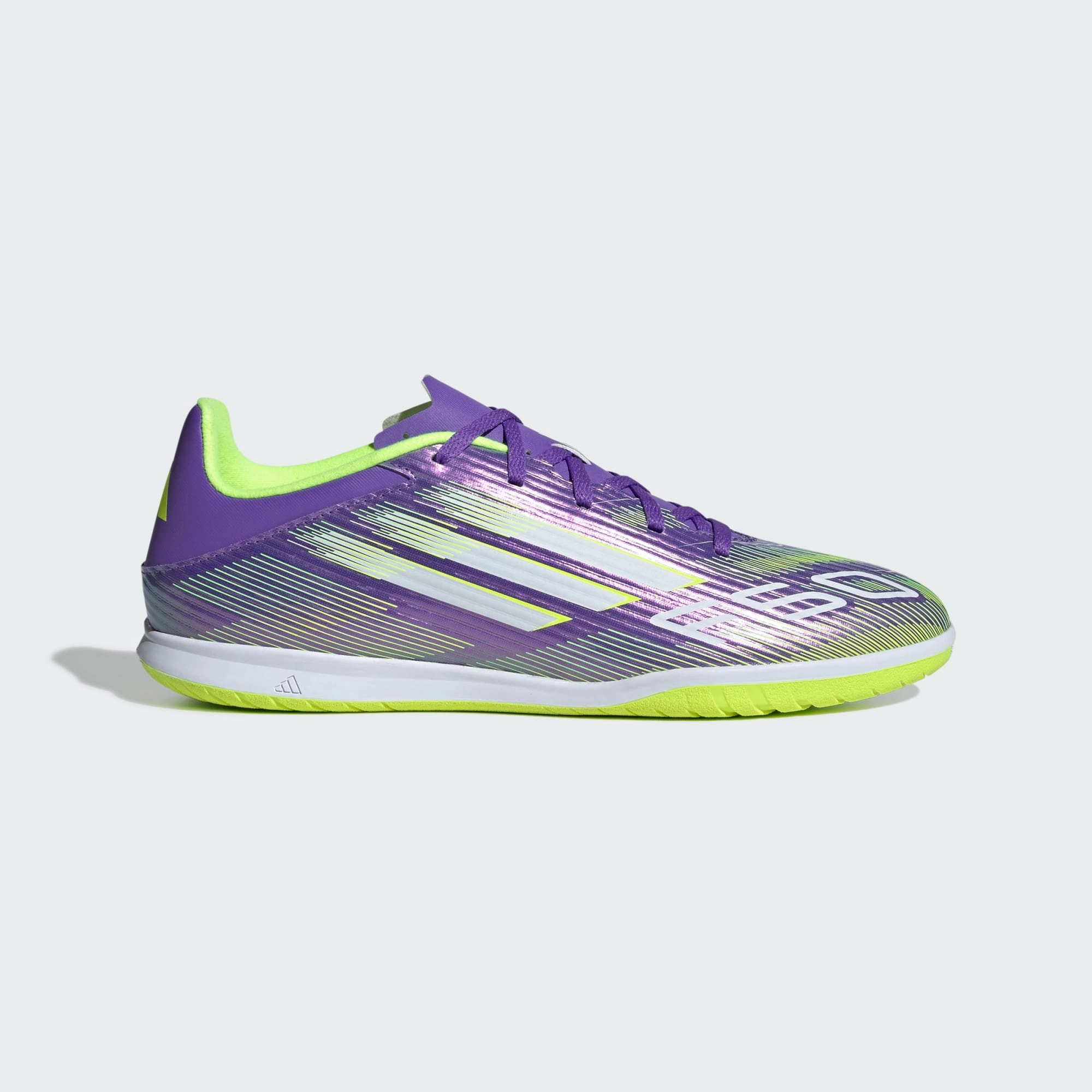 Adidas Men's F50 Club Indoor Purple Football Boots Advanced Fit slim fit