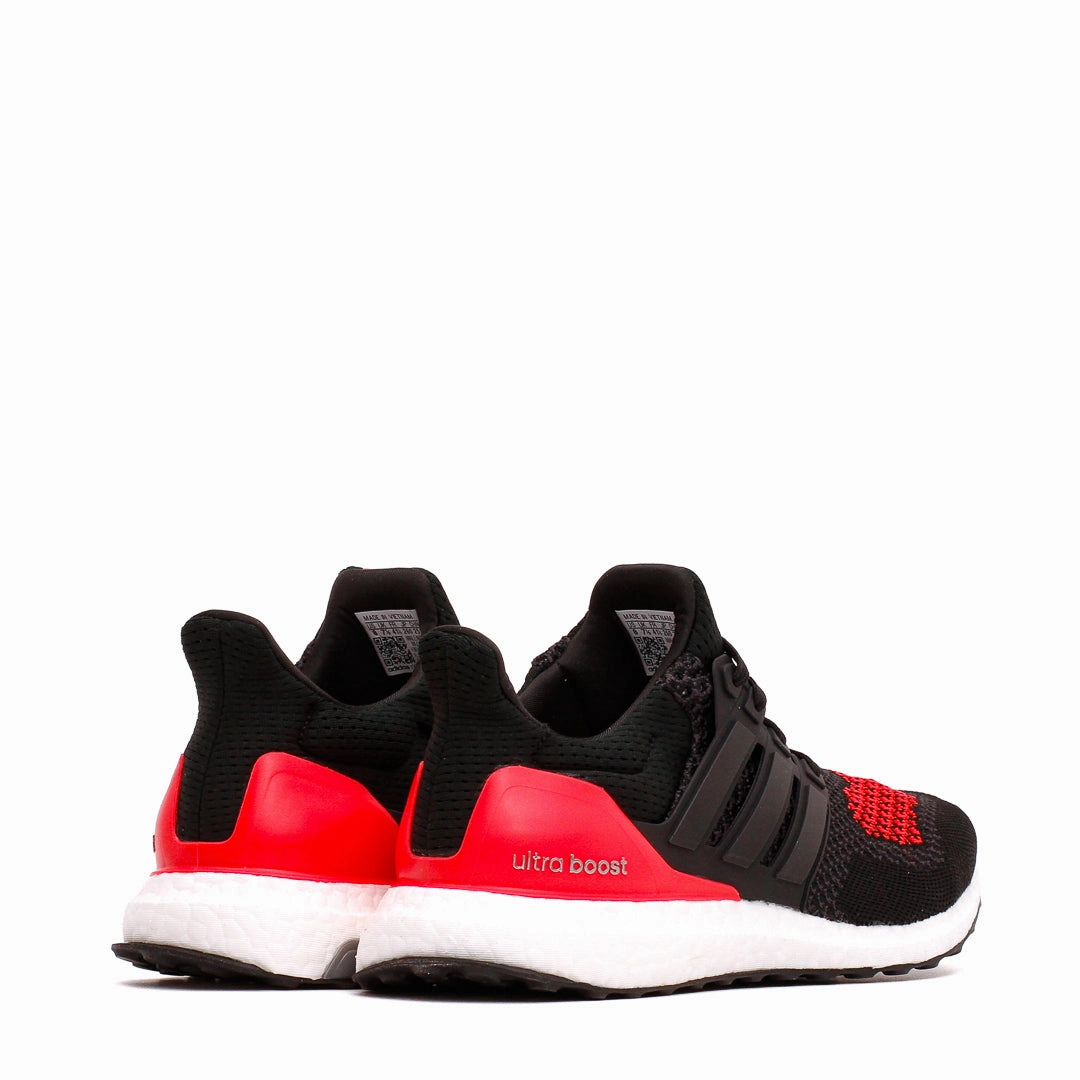 Adidas Men Ultraboost 1.0 Core Black Lucid Red JQ2272 road running shoe elements Running   Specific