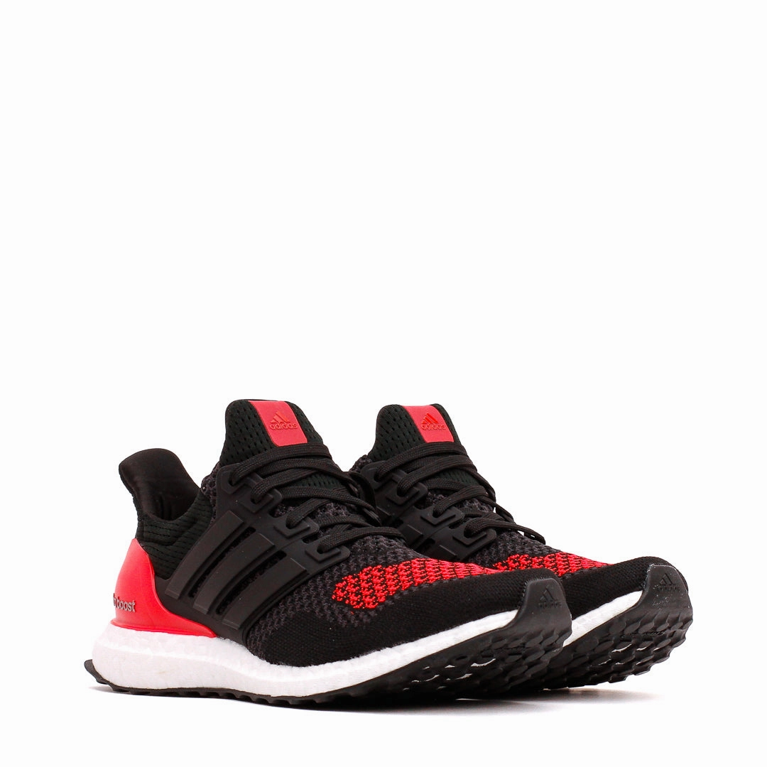 Adidas Men Ultraboost 1.0 Core Black Lucid Red JQ2272 bounce - return - energy shoes rowing shoes