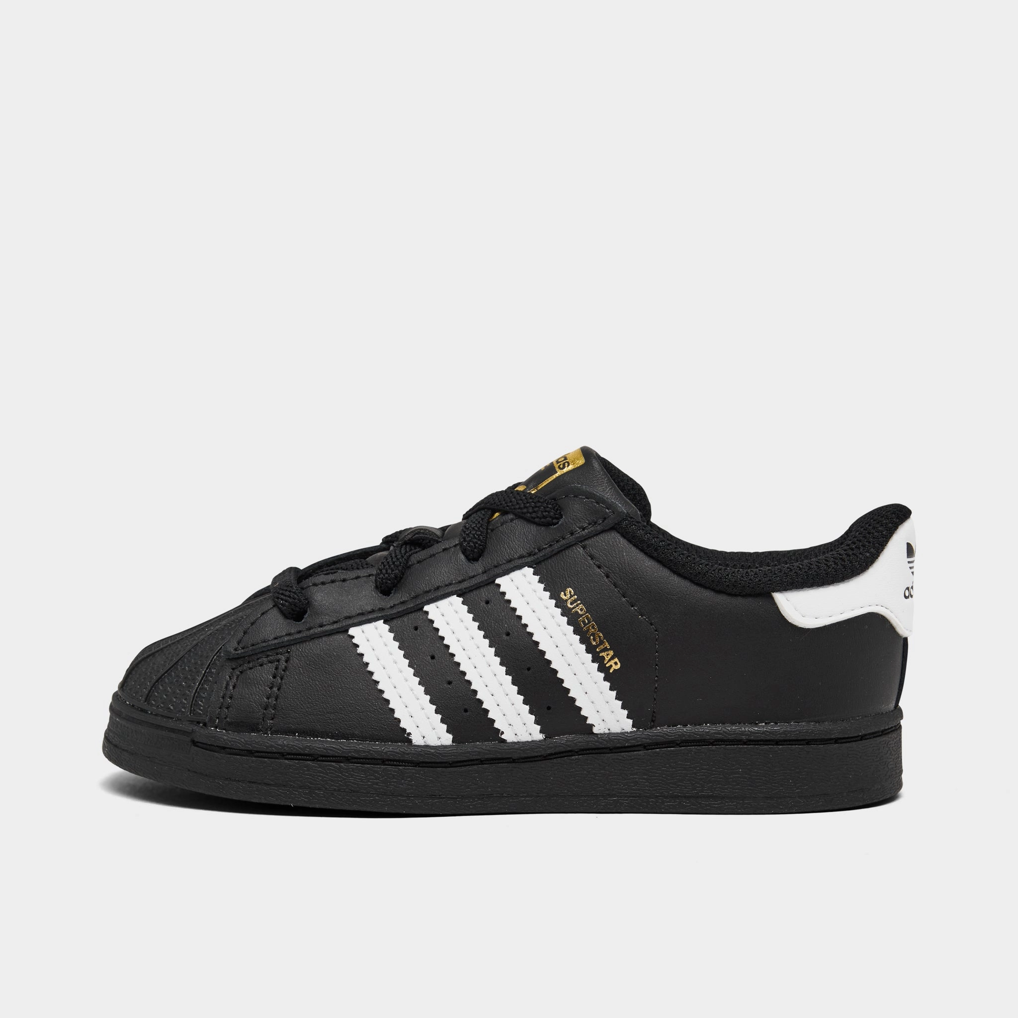 Engineered Knit Webbing Moisture Wicking Insole adidas Originals Infants' Superstar El Core Black / Ftwr White - Core Black