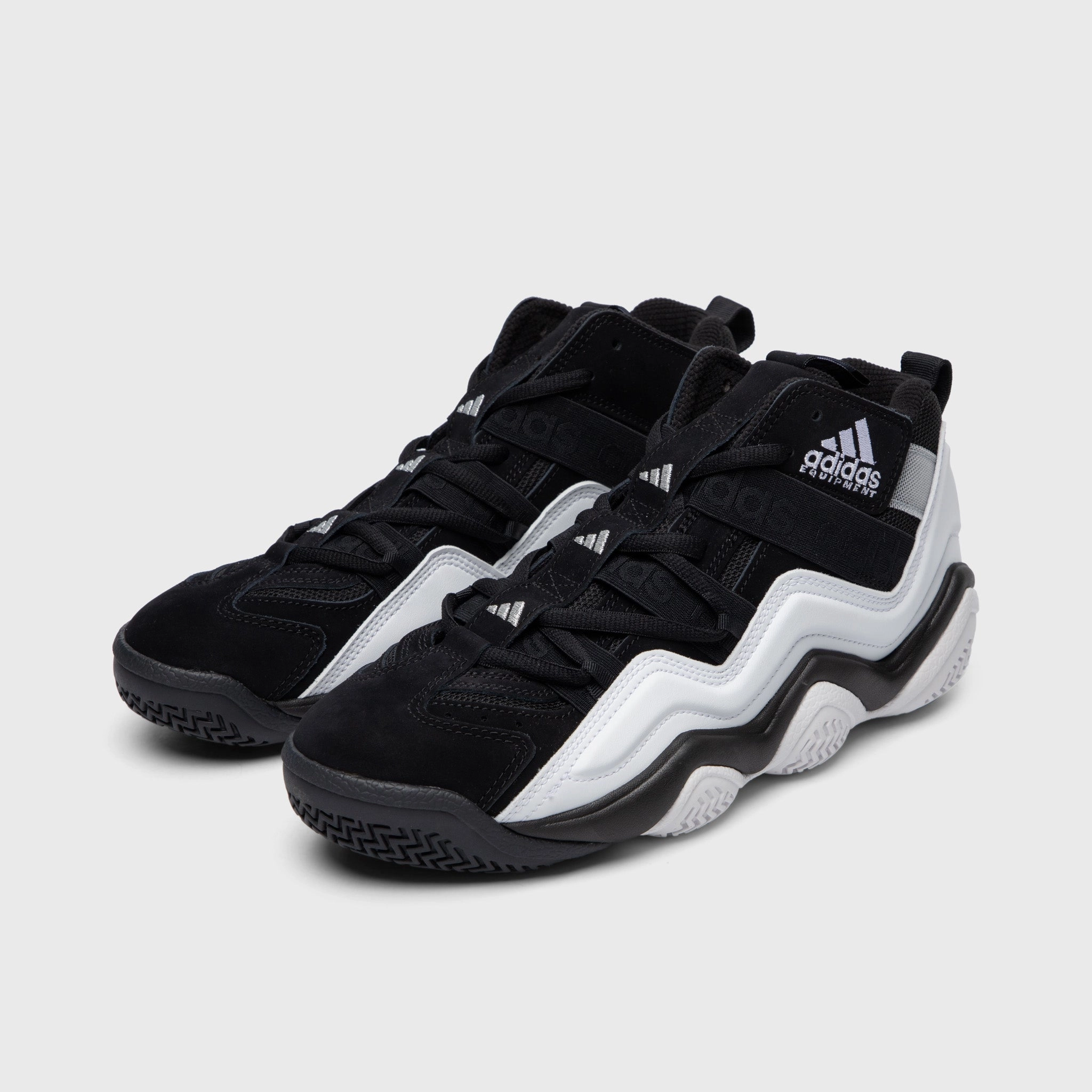 Elite Player Choice adidas Originals Top Ten 2000 Core Black / Cloud White - Silver Metallic