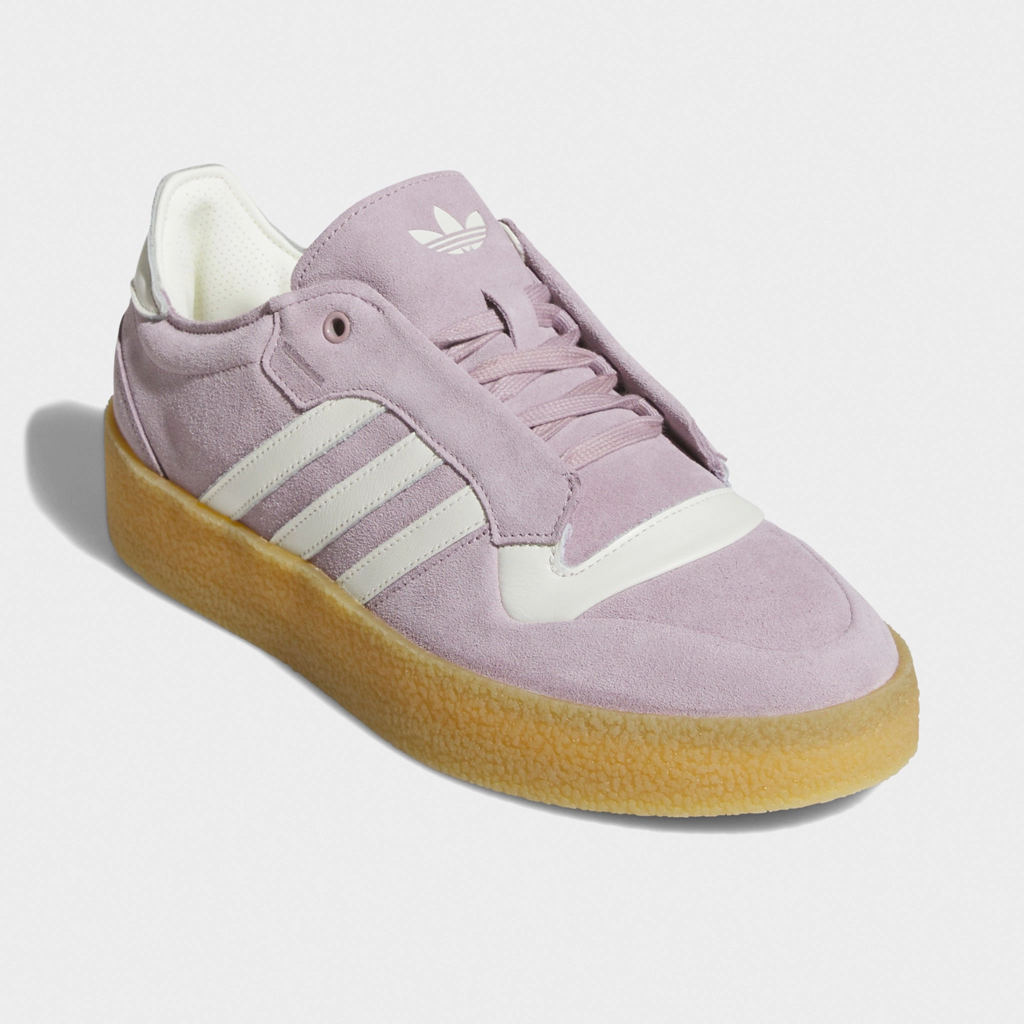 Ventilated Shoe Design Boosted Speed adidas Rivalry Crepe Purple / Ivory - Purple