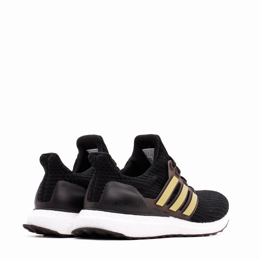 Adidas Running Men Ultraboost 4.0 DNA Black Gold FY9316 High Rebound Foam