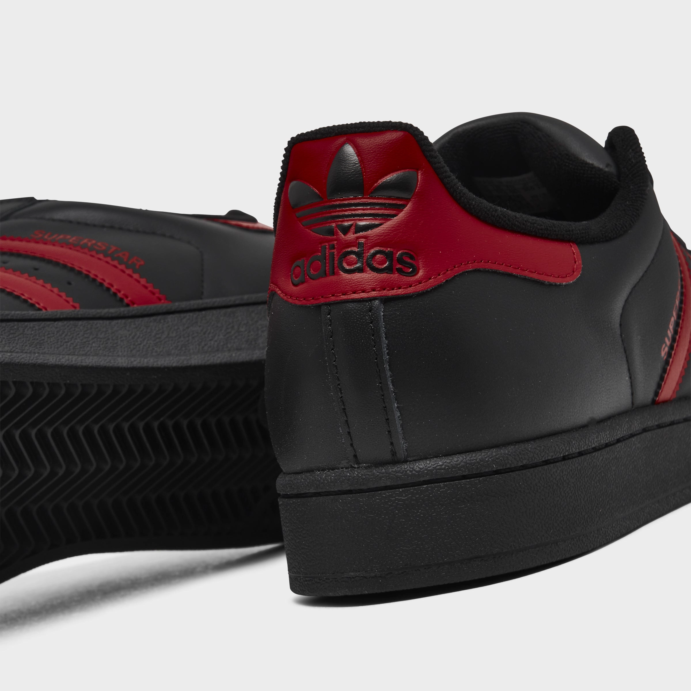 adidas Superstar II Black / Red Impact Reduction System