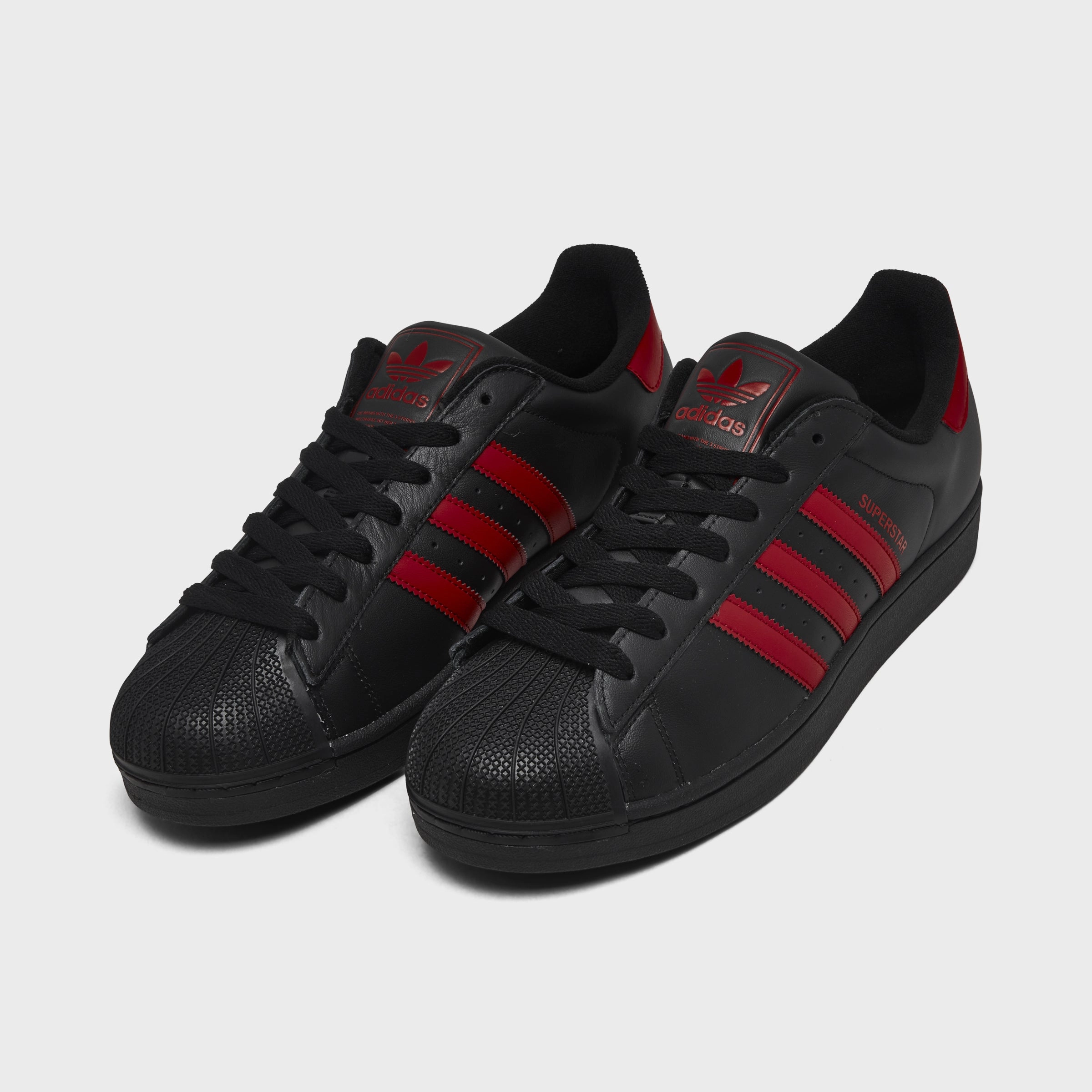adidas Superstar II Black / Red Hollow Tube Cushion