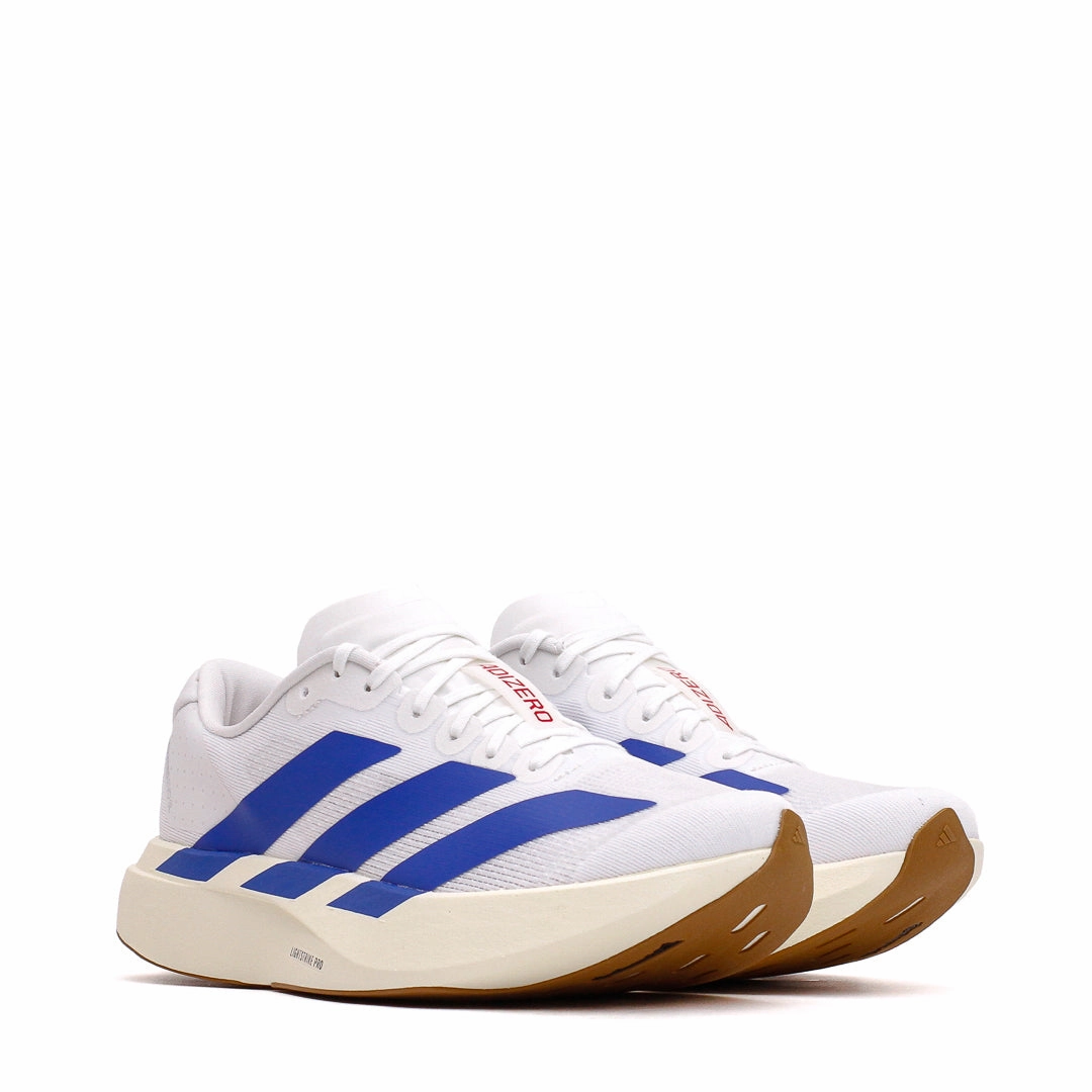Adidas Youth Adizero EVO SL Junior White Royal Blue (GS) KI8443 Pressure Dispersion System good grip shoe property