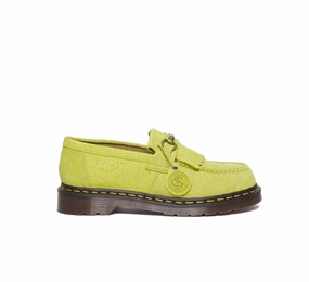 Tea Run Ready Wear Adrian Snaffle Repello Emboss Suede Kiltie Loafers