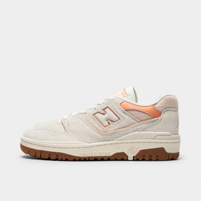 Precision fit New Balance Women's 550 Sea Salt / Peach Nectar