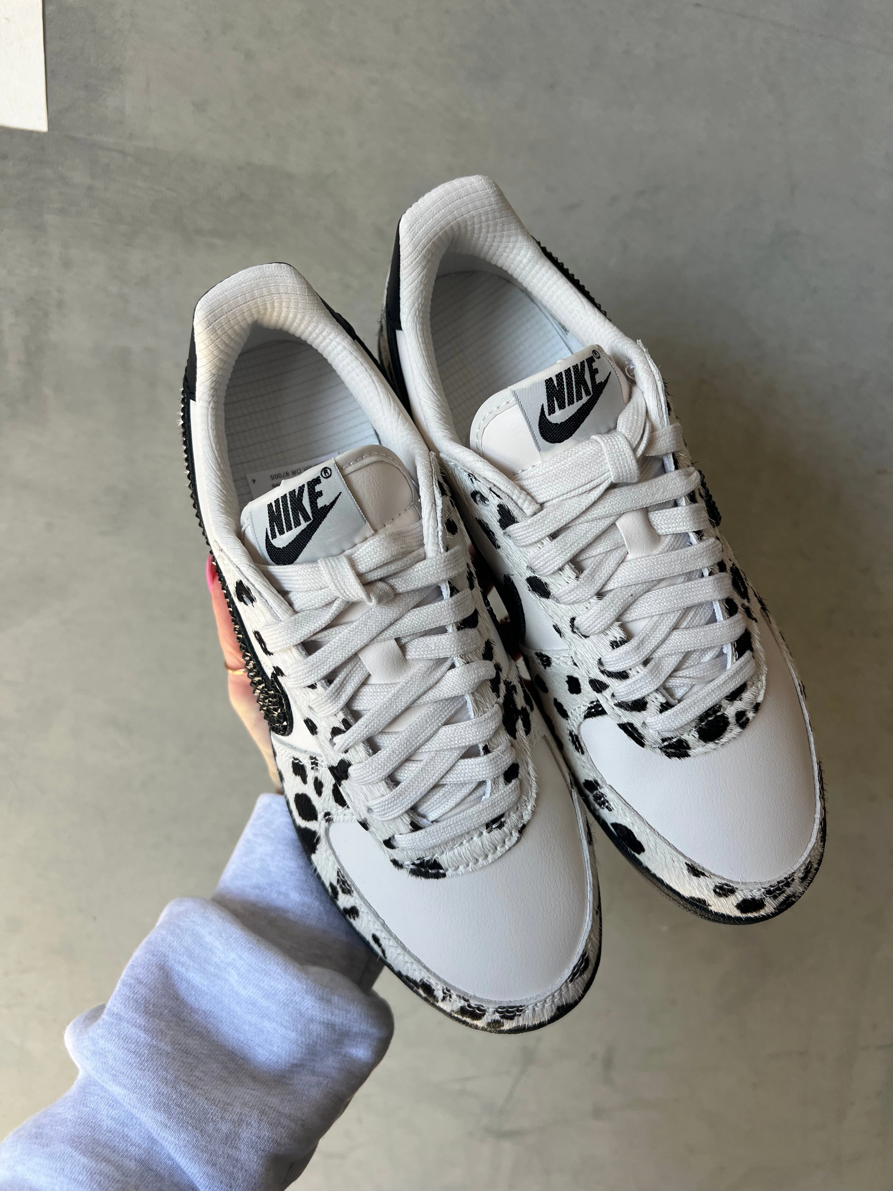 Soft Arch Rare Limited Edition Animal Print Swarovski Women??s Nike Shoes