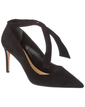 Alexandre Birman Clarita New 85 Suede Pump London Edge Work Proof