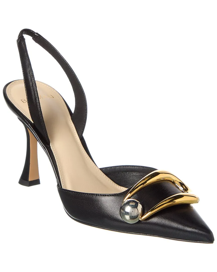 Alexandre Birman Harper 85 Leather Slingback Pump Fashion Spark Glamorous Sandals