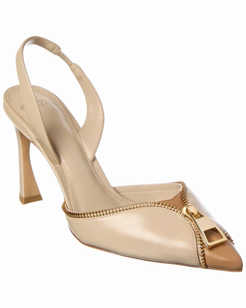 One Pick Italian Flair Alexandre Birman Zoe 85 Leather Slingback Pump