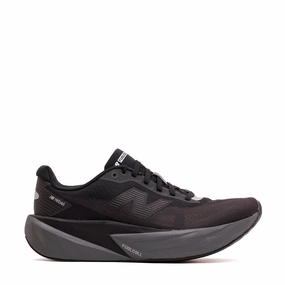New Balance Women FuelCell Rebel v5 Black Castlerock WFCXLO5 Tensile Bar Weaving Quick Sprint