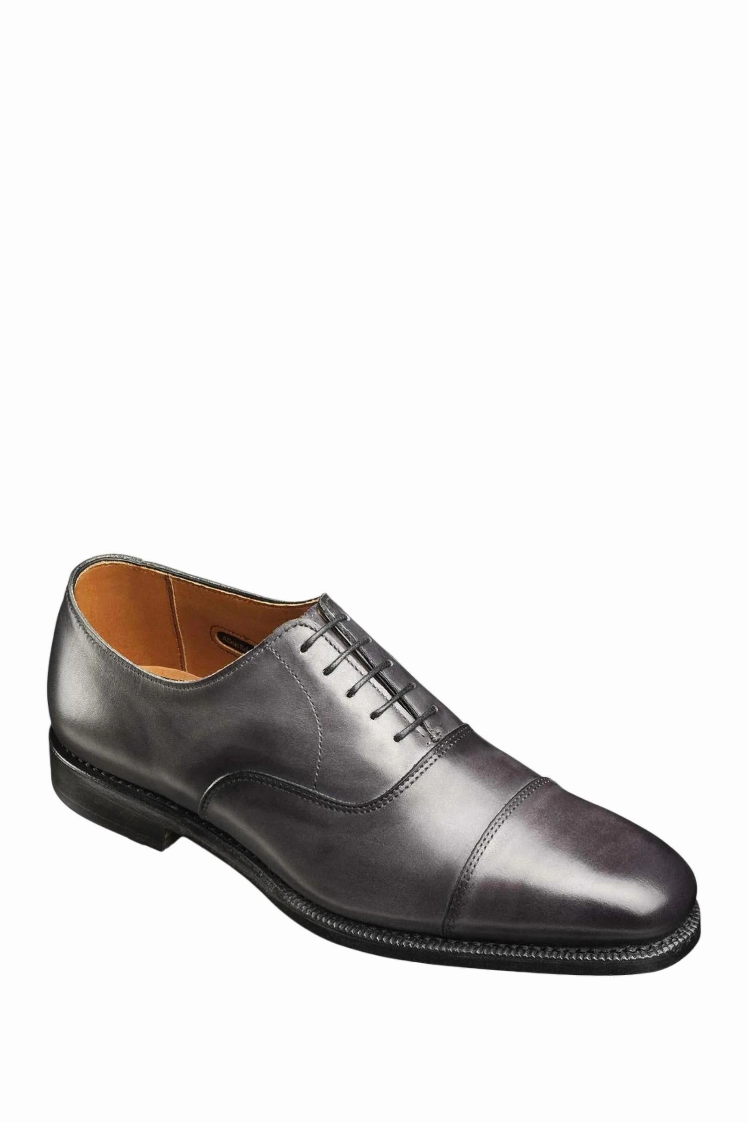 Effortless Comfort Cushioned Support Modern Professional Men's Exchange Place Oxford Shoes In Black