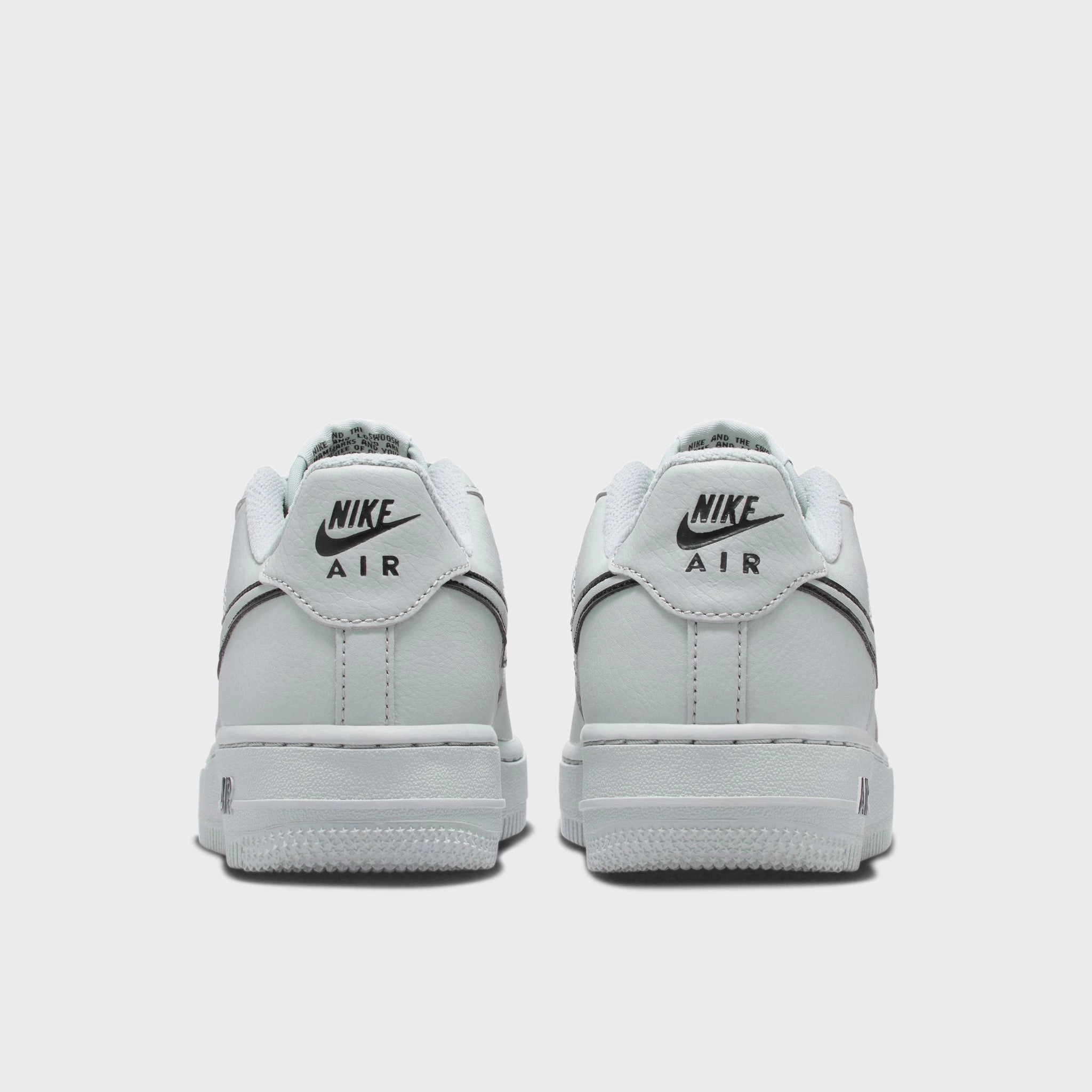 Nike Air Force 1 GS Light Smoke Grey / Black High Rebound Cushion SupportiveStructure