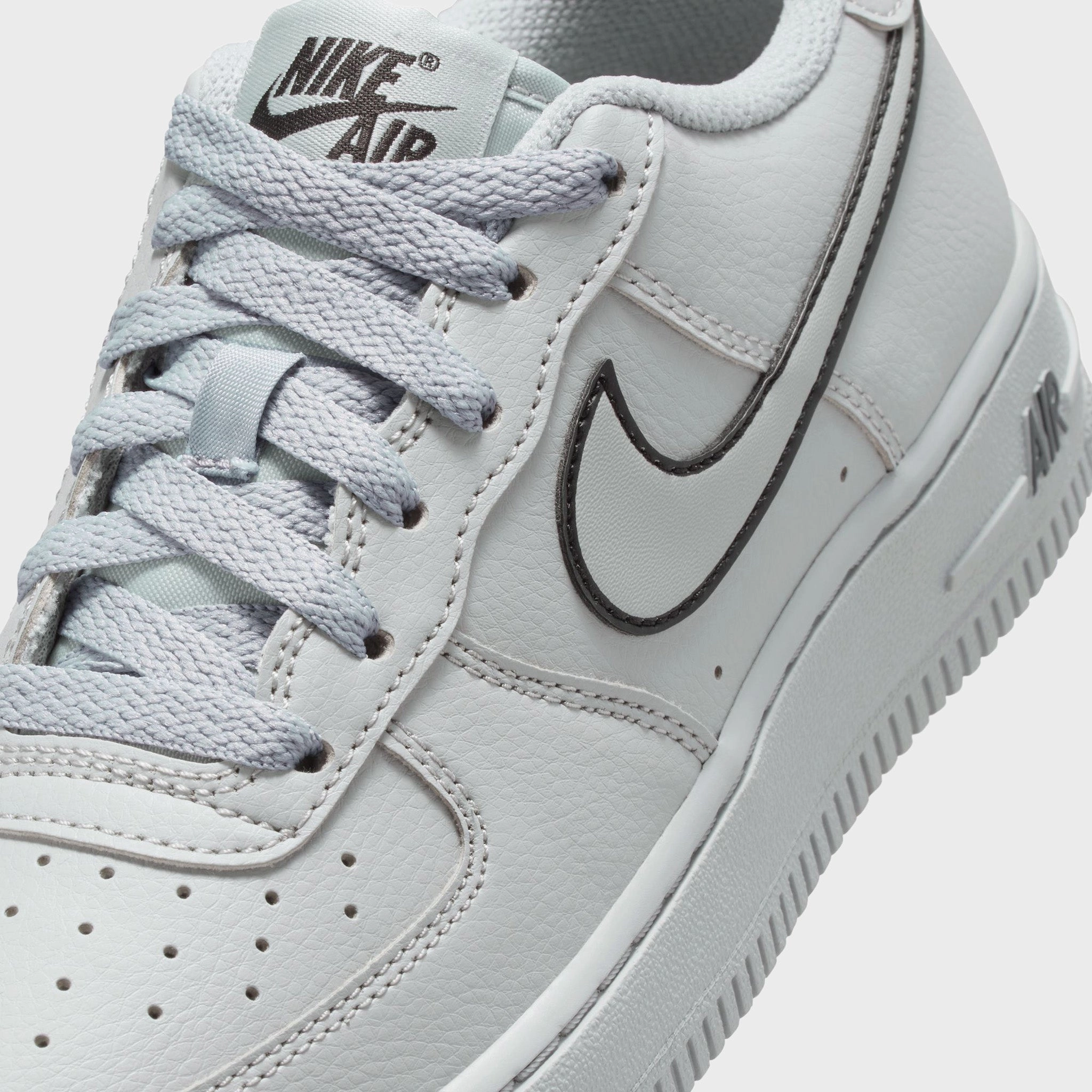 Pro Court Shoes Nike Air Force 1 GS Light Smoke Grey / Black