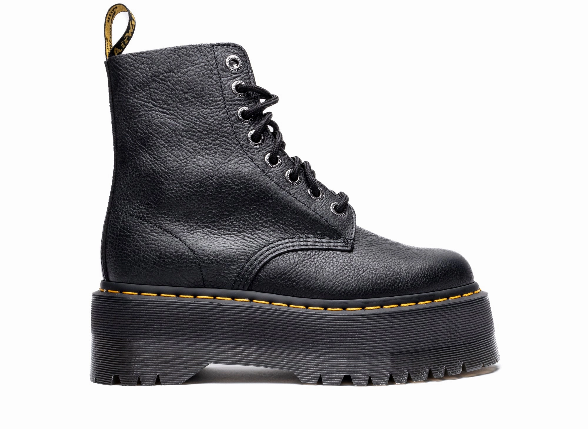 Slow Pace Gentle Feel Women's Dr. Martens 1460 Pascal Max Leather Platform Boots