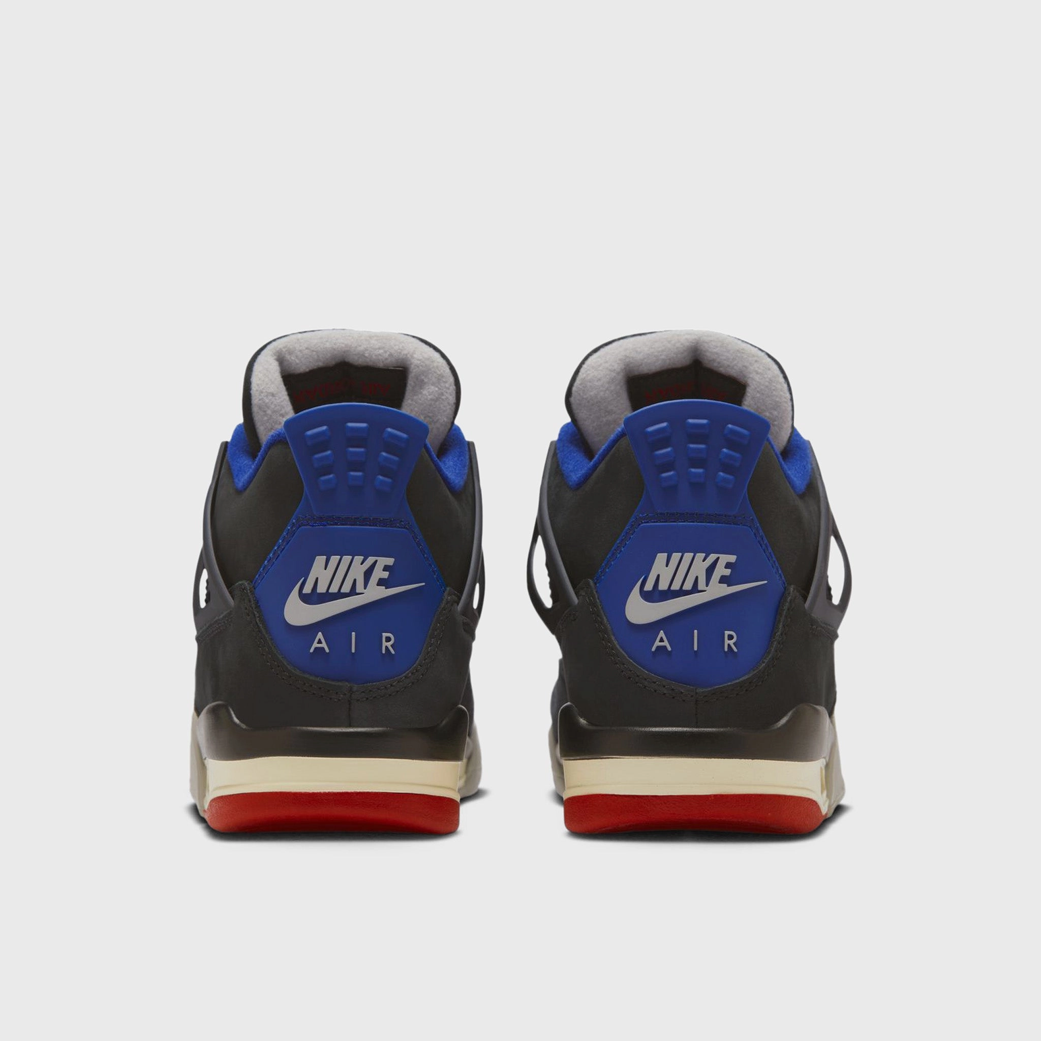 EVA Compound Pivot Point Engineering Jordan 4 Retro GS Black / Fire Red - Deep Royal Blue