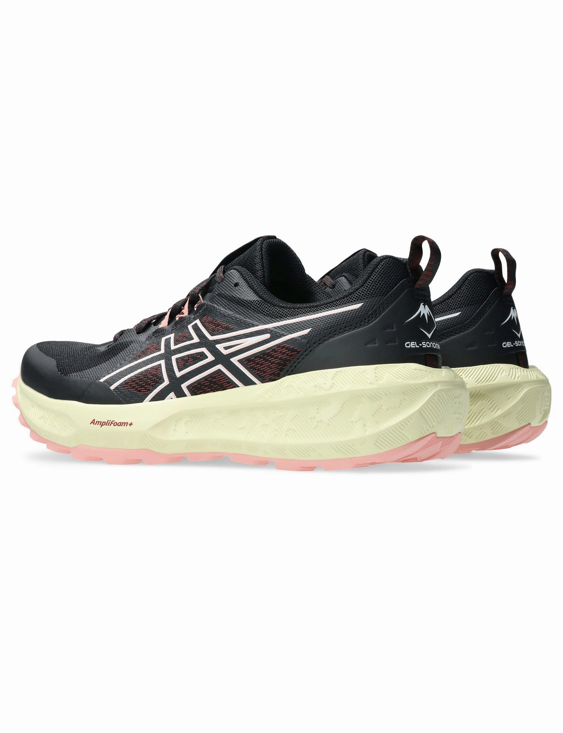 Gel-Sonoma 8 - Black/White Versatile Comfort extra - wide running shoes