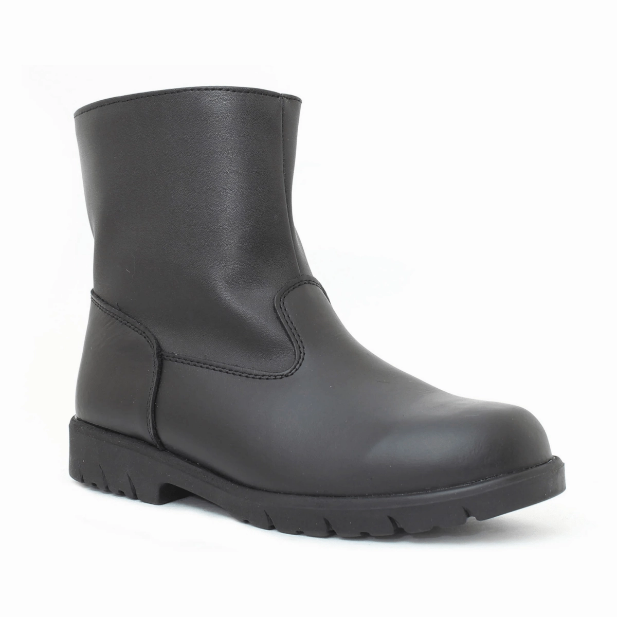 Toe Warmers Men's Track Black Leather Waterproof Lightweight Material