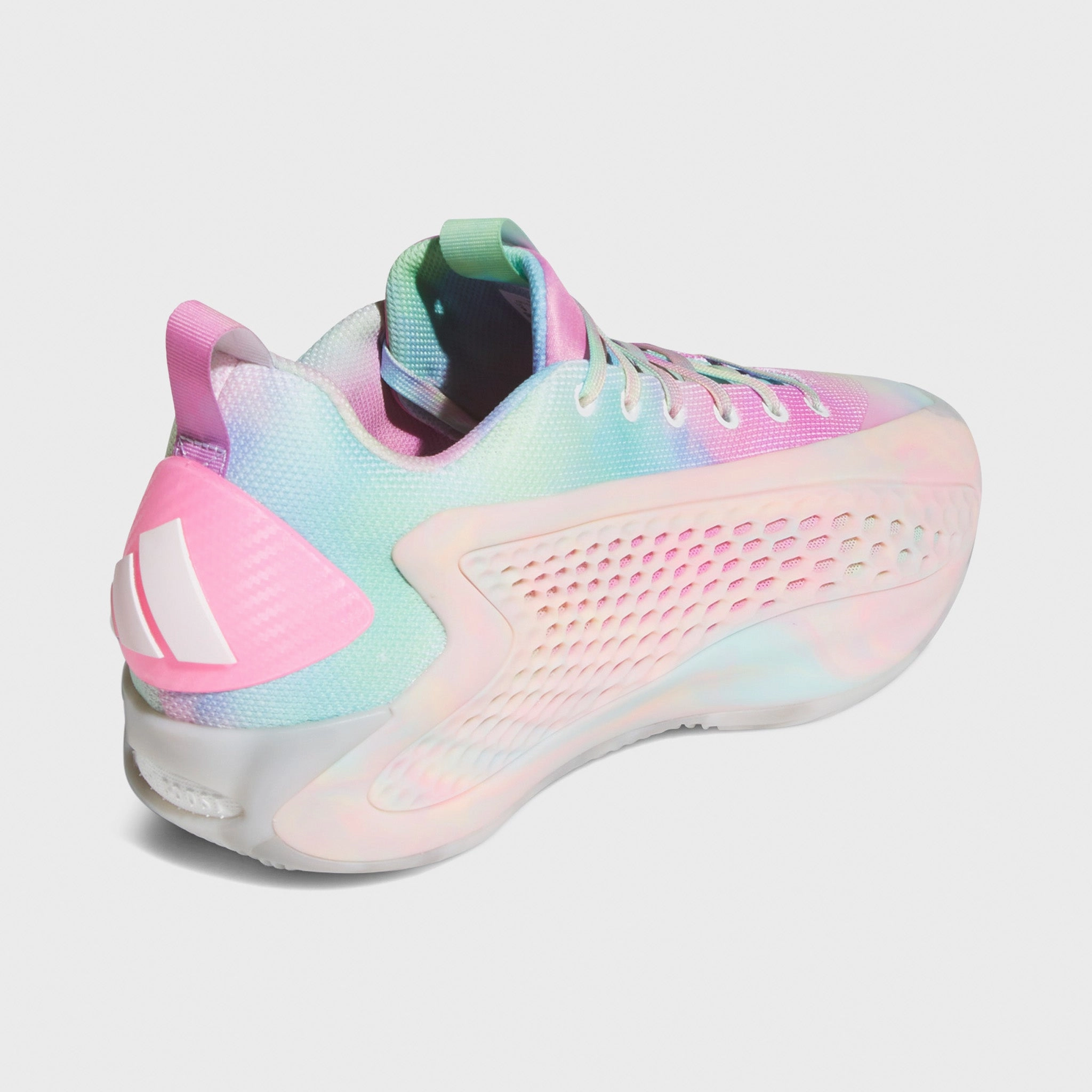 adidas Anthony Edwards 1 Low Cloud White / Acid Orange - Bliss Pink Torsion Control Shank