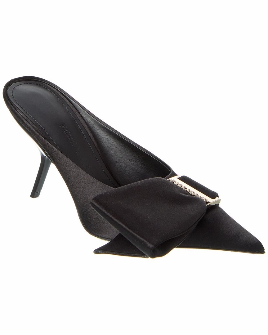 Ferragamo Asymmetric Bow Satin Pump Street Queen Winter Edge