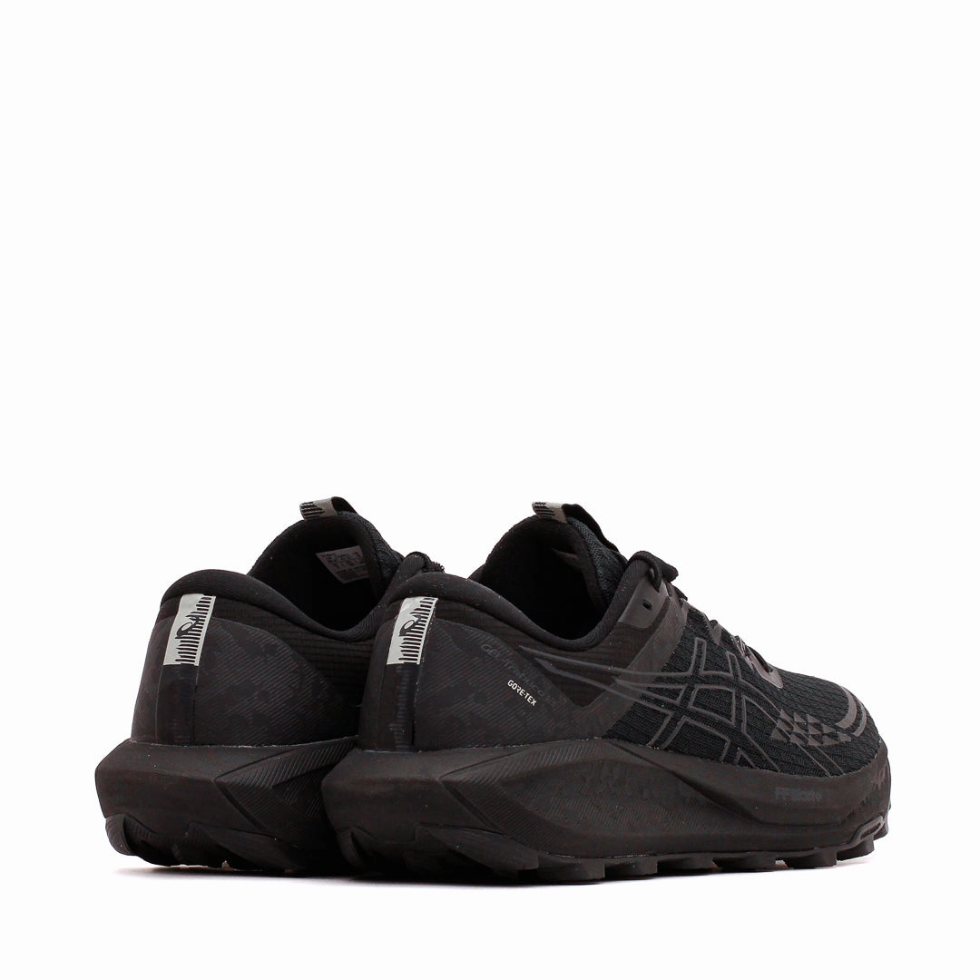 Agile Movement Breathable Padding Asics Men Gel-Trabuco 13 GTX Black Graphite Grey 1011B978-002