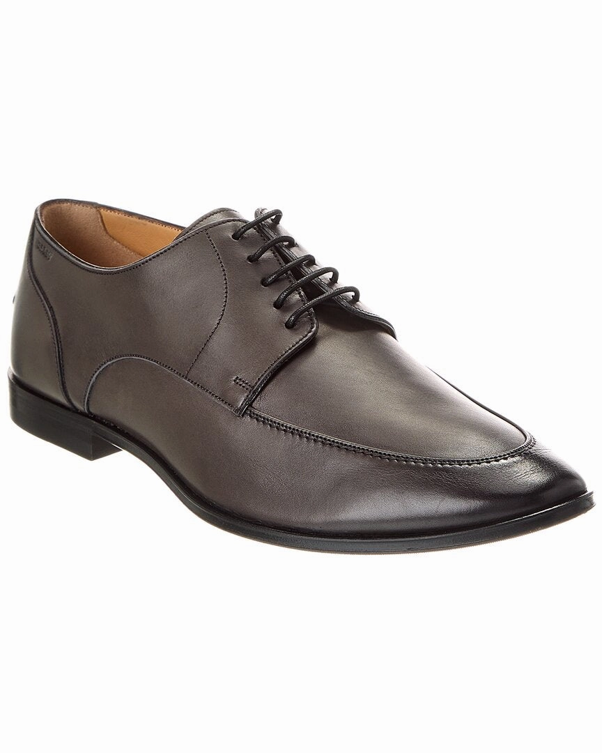 Bally Wedmer Leather Oxford Tailored Silhouette Business Travel