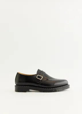Black Hi-Shine Monk Shoes Fashion Routine