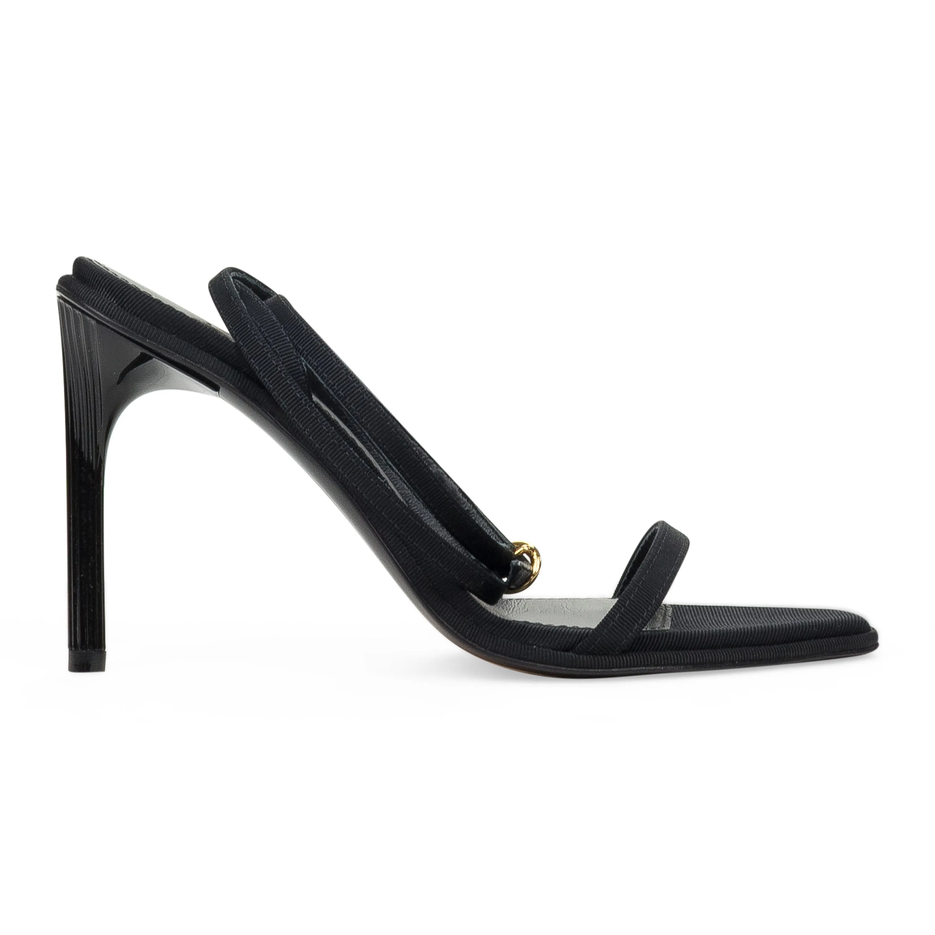 BLACK/BLACK ELEGANT FEMME SANDAL PUMPS Stylish Design