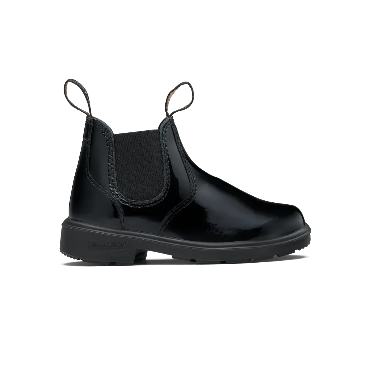 Blundstone Black Patent Kids' Boot High-Top Style Everyday Comfort