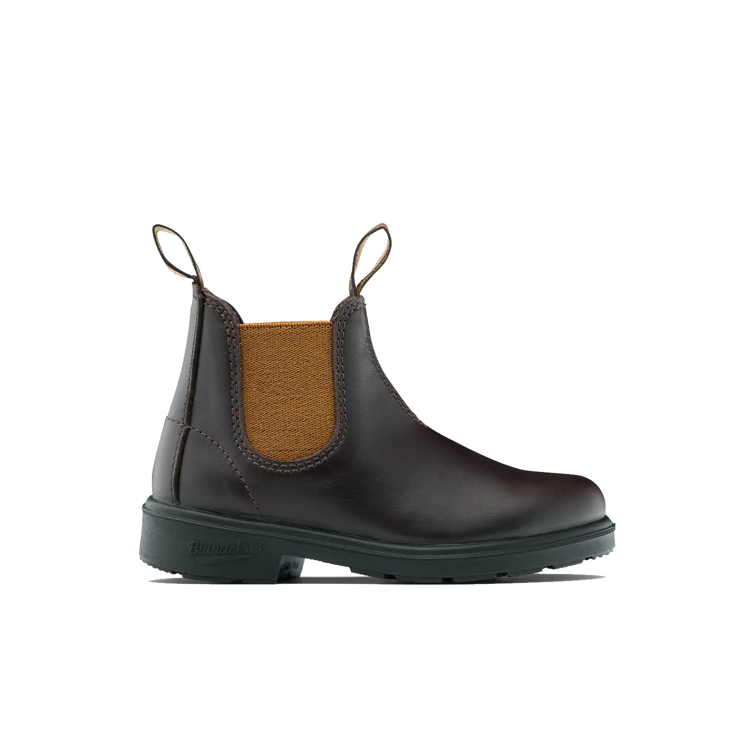 Reinforced toe Blundstone Brown With Toffee Elastic Kids' Boot