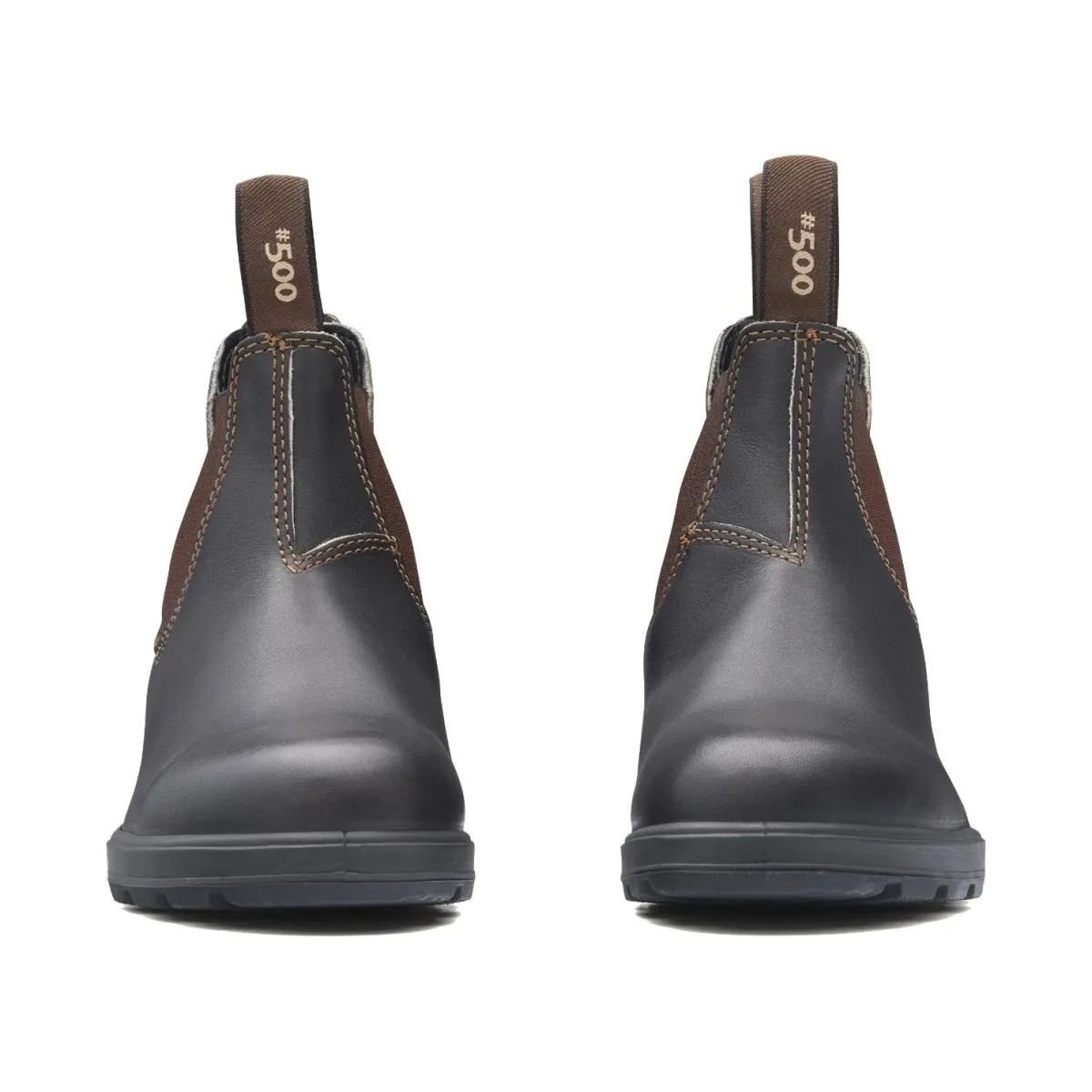 Blundstone Men's 500 Brown lace up closure