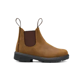 Hard Terrain Flexible Frame Trail Runner Blundstone Saddle Brown Kids' Boot