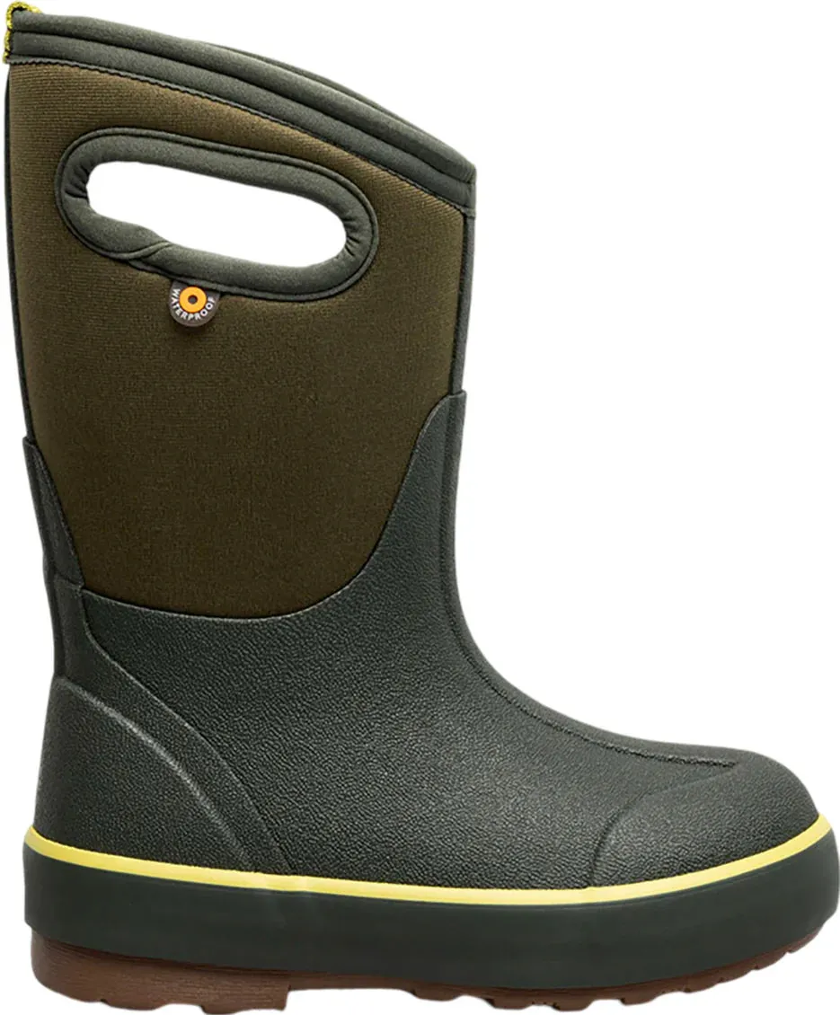 BOGS Dark Green Classic II Boots Eco Material All Day Wear Mud Friendly