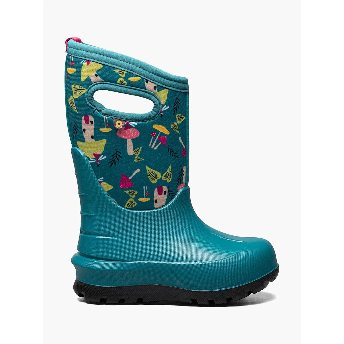 Waterproof Weekend Wanderer Breathable Uppers BOGS Teal Multi Mushrooms Neo-Classic Boots